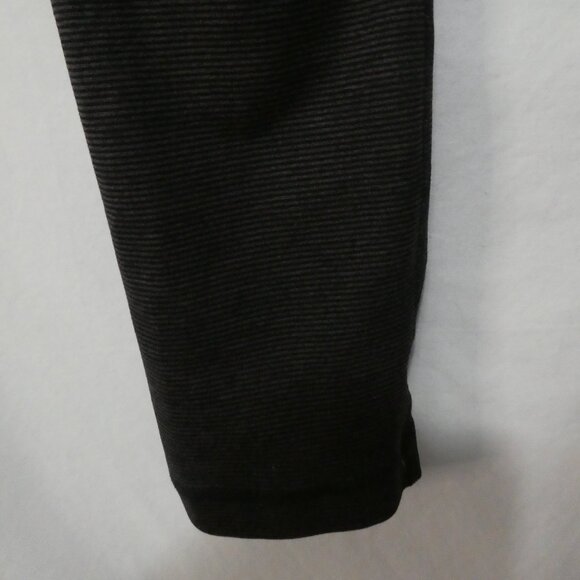 ATHLETIC WORKS - Dri More | small | Black and Grey Striped High Waist Leggings - Picture 15 of 16